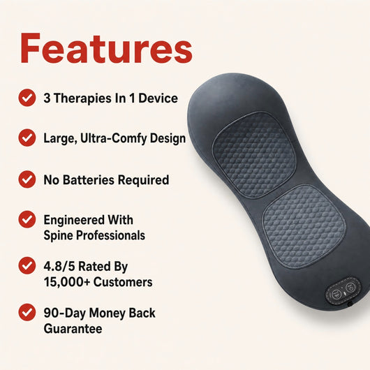 SpineRelease™ Triple Action Massager