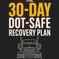 The 30-Day DOT-Safe Recovery Plan Ebook